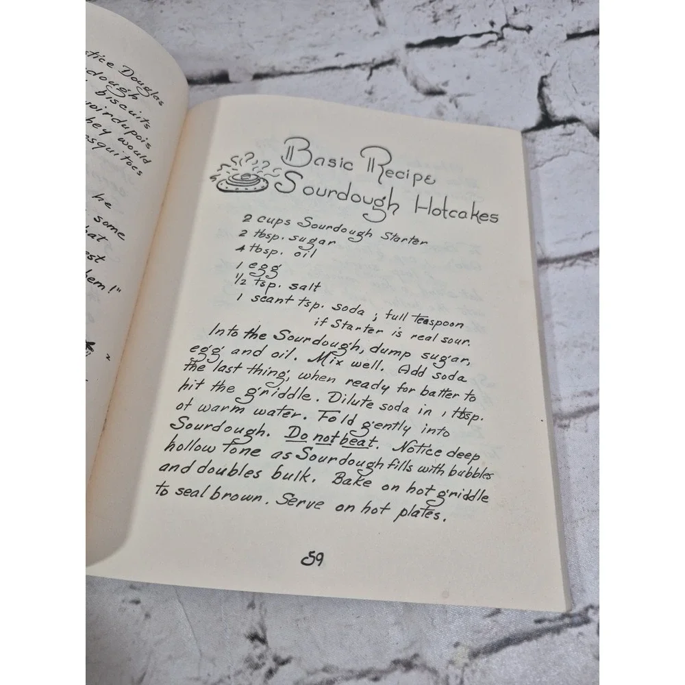Ruth Allman Alaska Sourdough‎ Hardback cookbook 1976 (4th Print)
